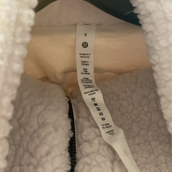 Lululemon Cinchable Fleece Zip Up - Opal - Picture 10 of 10
